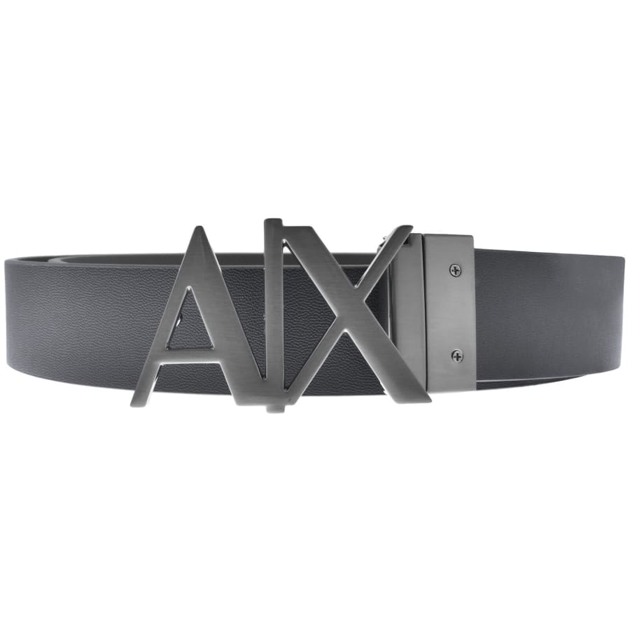 Armani Exchange Reversible Belt Black | Mainline Menswear Armani Exchange Reversible Belt Black | Mainline Menswear